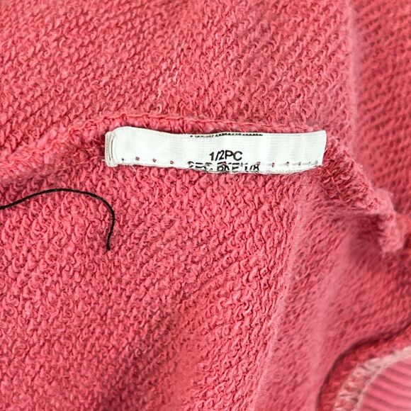 BILLABONG Sweatshirt Womens Medium Salt And Sand Guava Pink Sunset View Pullover - Picture 8 of 14
